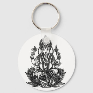 Llavero Ilustracion de Ganesh