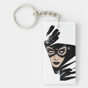 Llavero Ilustración de la portada de Catwoman: Las garras