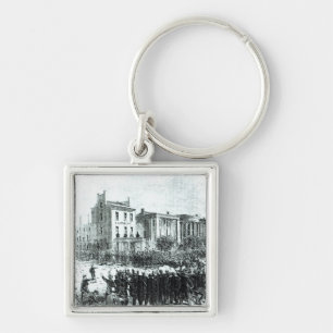 Llavero Ilustracion de la revista semanal de "Harper"