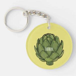 Llavero Ilustracion de personalizado Artichoke