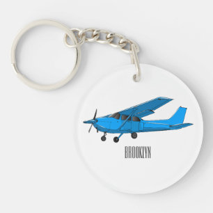 Llavero Ilustracion de personalizado de aviones
