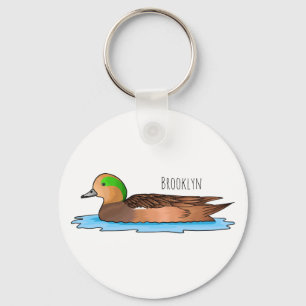 Llavero Ilustracion de personalizado de cirujano americano