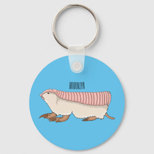 Llavero Ilustracion de personalizado de hadas rosadas