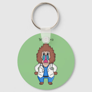 Llavero Ilustracion de personalizado de médica de mandrile