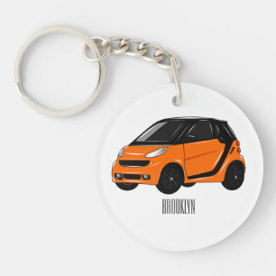 Llavero Ilustracion de personalizado de micro coches
