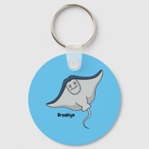 Llavero Ilustracion de personalizado de pescado de Stingra