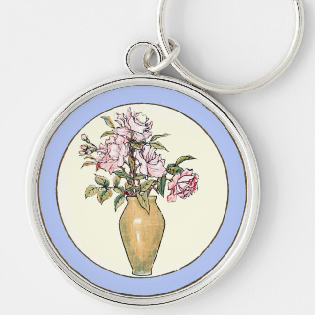 Llavero Ilustracion del libro de la vieja Kate Greenaway (Frente)