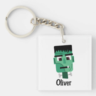 Llavero Ilustración del Monstruo de Frankenstein