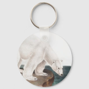 Llavero Ilustracion del oso polar (Ursus maritimus)