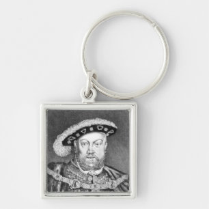 Llavero Ilustracion del rey Enrique VIII
