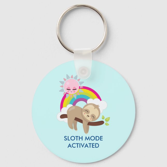 Llavero Ilustracion divertidísimo en modo eslogan activado (Anverso)