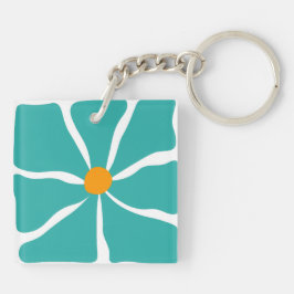 Llavero Ilustración floral