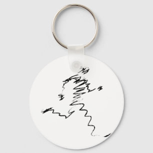Llavero Ilustracion fresco de Runner