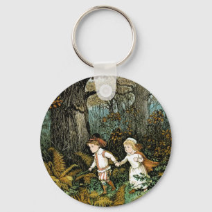 Llavero Ilustracion Hansel y Gretel