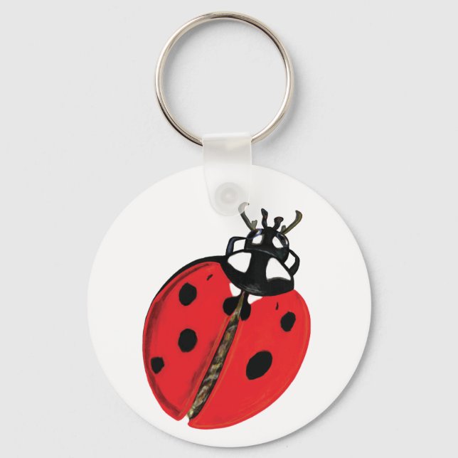 Llavero Ilustracion Lady Bug (Anverso)