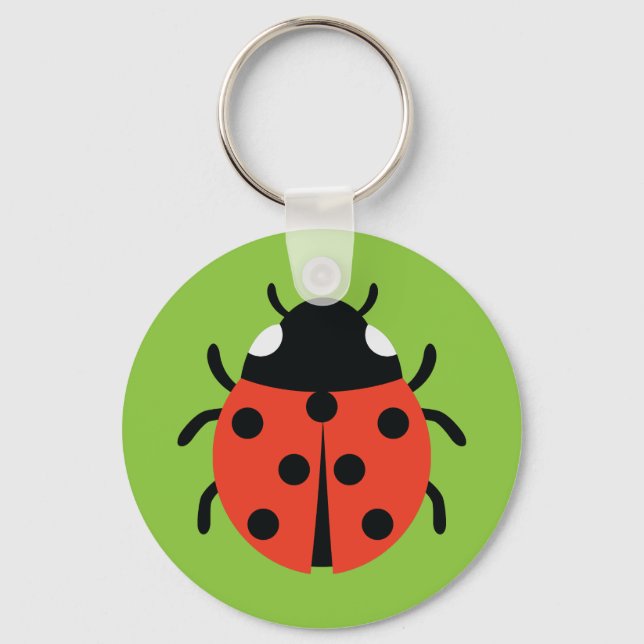 Llavero Ilustracion Ladybug (Anverso)
