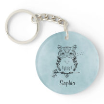 Ilustracion lindo personalizado del búho