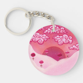 Llavero Ilustracion Lollipops and Clouds