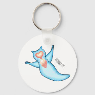 Llavero Ilustracion personalizado de ángel de mar