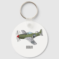 Ilustracion personalizado de avión militar