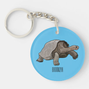 Llavero Ilustracion personalizado de tortugas de Galápagos