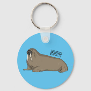 Llavero Ilustracion personalizado de Walrus