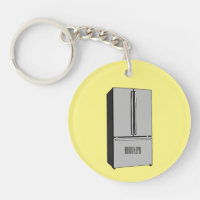 Ilustracion personalizado frigorífico de puerta fr