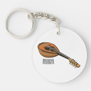 Llavero Ilustracion personalizado Mandolin