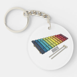 Llavero Ilustracion personalizado xilófono