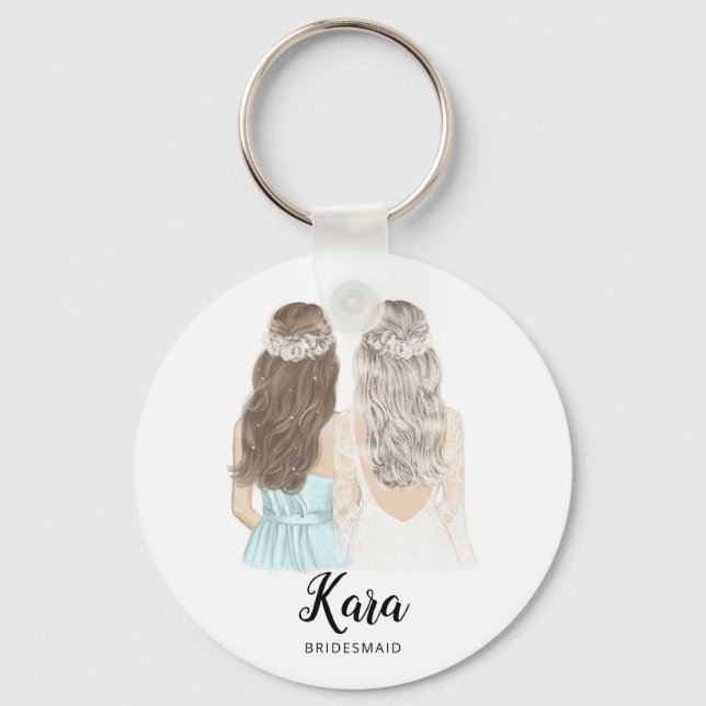 Llavero Ilustracion serás mi anillo de claves de la dama d (Anverso)
