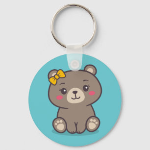 Llavero Ilustracion Teddy Bear