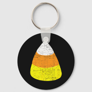 Llavero Ilustracion Vintage de Halloween Candy Corn - Cand