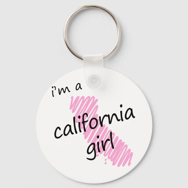 Llavero I'm a California Girl (Anverso)