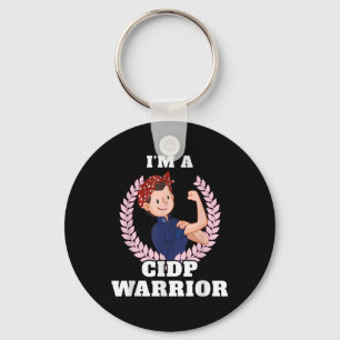 Llavero Im A Cidp Warrior Cidp Awareness