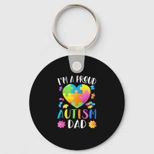 Llavero I'm A Proud Autism Dad Autism Awareness