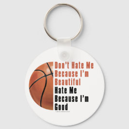 Llavero Im Beautiful Im Good Basketball