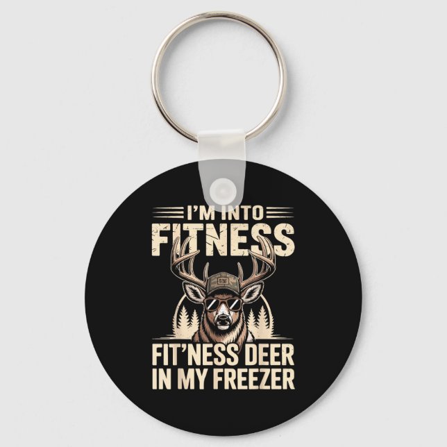 Llavero Im Into Fitness Fit'ness My Deer Zer Funny Hunting (Anverso)