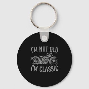 Llavero Im No Old Im Clic Funny Vintage Motorcycle Graphic