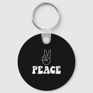 Llavero Im Peace Funny Pareja De Parejas De Concordancia R