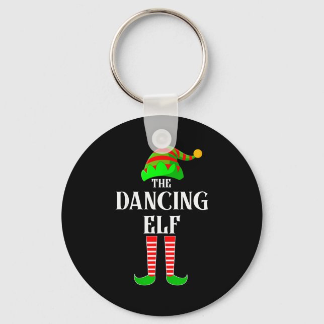 Llavero I'm The Dancing Elf Family Matching Costume Christ (Anverso)