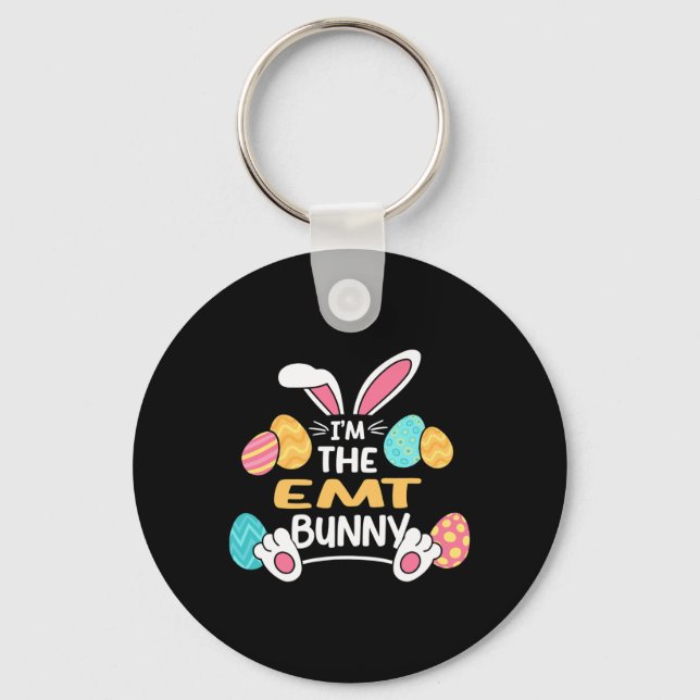 Llavero Im The Emt Bunny Paramedic Easter (Anverso)