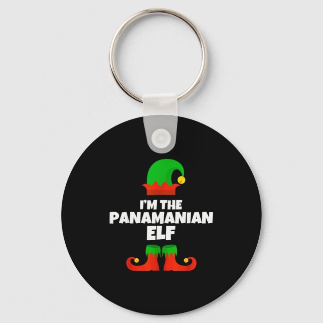 Llavero I'm The Panamanian Elf Family Pajama Christmas Fun (Anverso)
