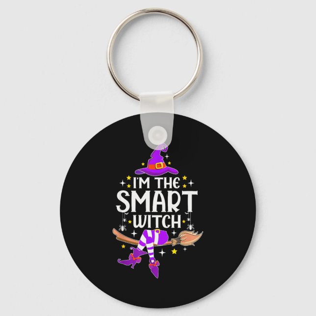 Llavero I'm The Smart Witch Halloween Matching Group Costu (Anverso)
