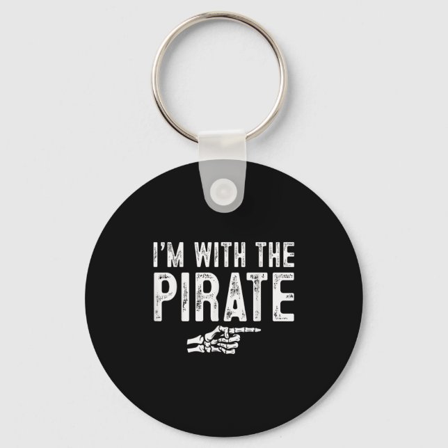 Llavero I'm With The Rate Easy Costume Halloween Couples M (Anverso)