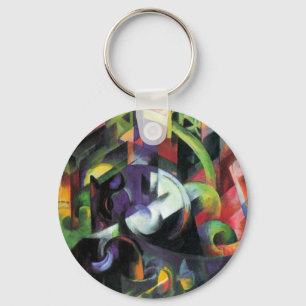 Llavero Imagen con ganado de Franz Marc, Arte Antiguo