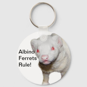 Llavero Imagen de Albino Ferret