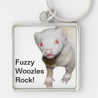 Llavero Imagen de Albino Ferret
