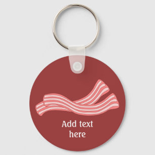 Llavero Imagen de Bacon Rashers - Personalizar