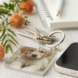 Llavero Imagen de foto personalizado dos fotos Doble cara