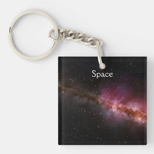 Llavero Imagen de la cadena de claves del universo (Frente)